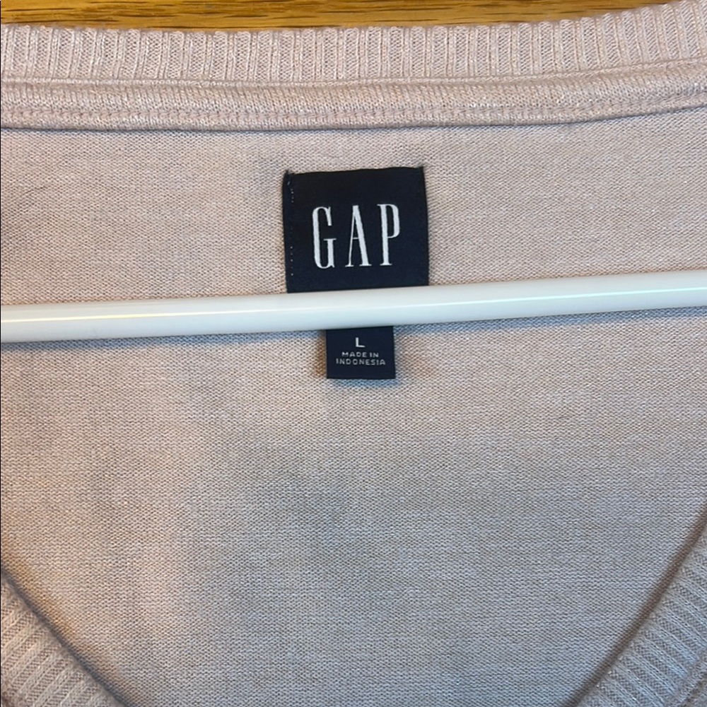 GAP Light Pink Long Sleeve Dress - Picture 2 of 5